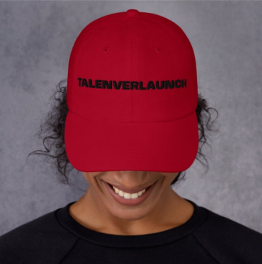 TALENVERLAUNCH RED DAD HAT